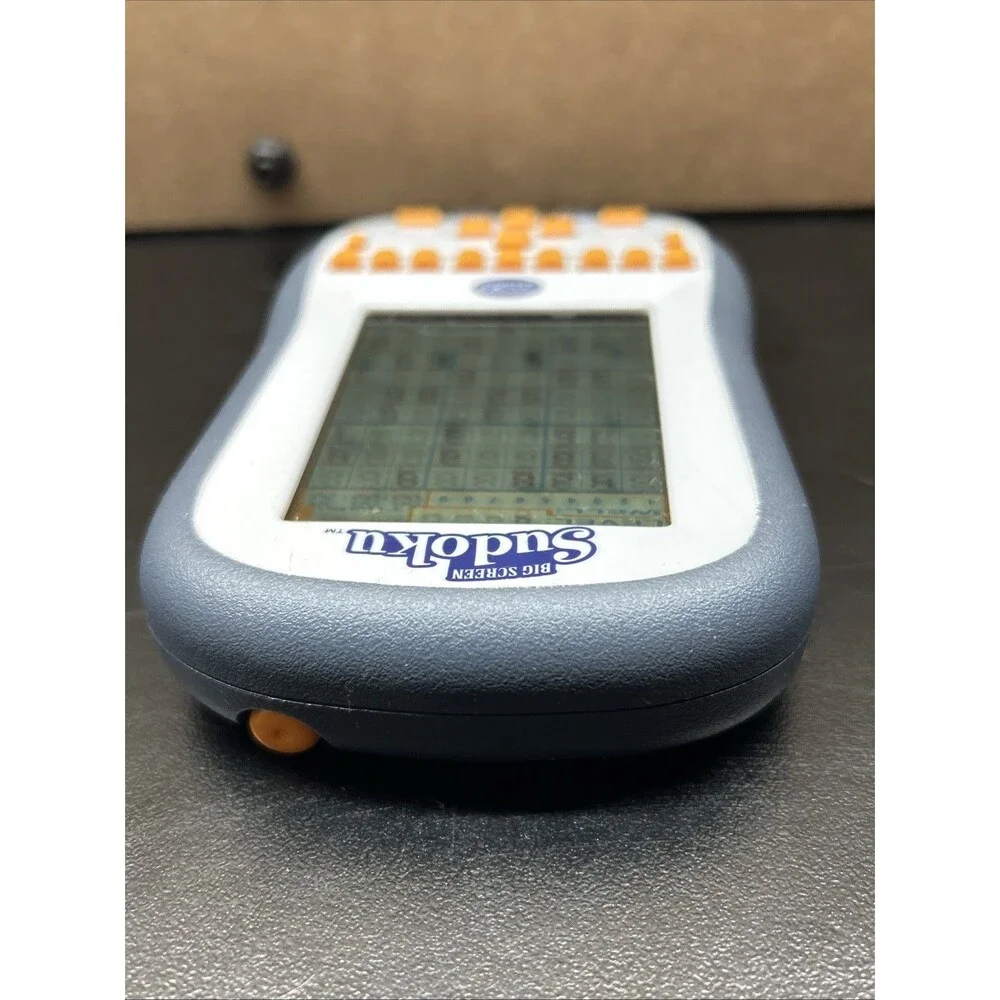 RADICA Big Screen SUDOKU Electronic Handheld Game with Stylus 2005 Works